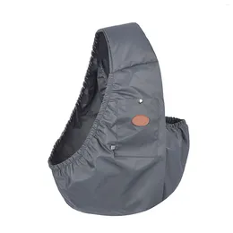 Porte-chien résistance à la compression écharpe pour animaux de compagnie universel voyage en plein air étanche mains libres avec poche avant chiens chats sac à bandoulière