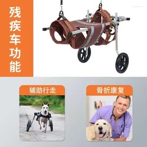 Transporteur de chiens avec jambes et pieds gênants, Scooters à deux roues rétractables, grands véhicules d'assistance à la marche et à la rééducation