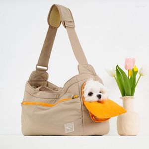 Transportín para perros, bolso de moda para mascotas para perros pequeños, accesorios para mascotas, bolso de transporte, caja de transporte, bandolera de viaje