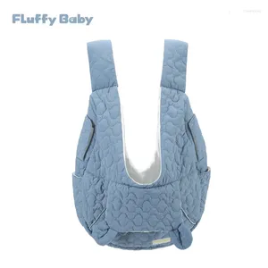 Sac de transport pour chien Fluffiybaby, sac de poitrine d'hiver pour animaux de compagnie, grande capacité, pur coton imperméable