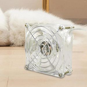 Porte-chien hamster refroidissement de fans accessoires de cage faciles à monter avec un petit USB fraîche pour les chatons oiseau de cobaye