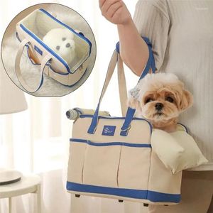 Sac à main de transport pour chien, Style coréen, pour chiot et chat, sacoche à la mode pour animaux de compagnie, petits chiens, Chihuahua, carlin, sacs de transport, accessoires mascottes