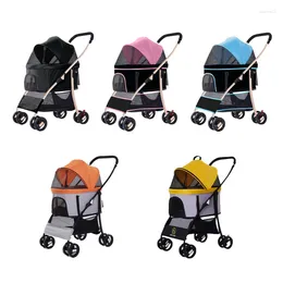 Hondendraagtas Grote kinderwagen Luxe opvouwbare kinderwagens voor buiten Trolley Katten Honden Buggy