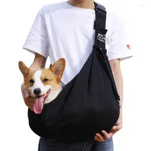 Porte-chien Pet Pet Adjustable Sac en plein air Voyage Out Puppy Sacs à bandouliers Sacs à main