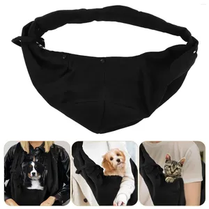 Sac à dos de transport pour animaux de compagnie, pochette pour chat, sangle de transport pour chiot, harnais Portable, accessoires mains libres pour chiens