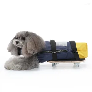 Porte-chien, fournitures pour animaux de compagnie, marcheur, protection de poitrine en bois, membres inférieurs du corps, sac de traînée, rééducation pour Scooter