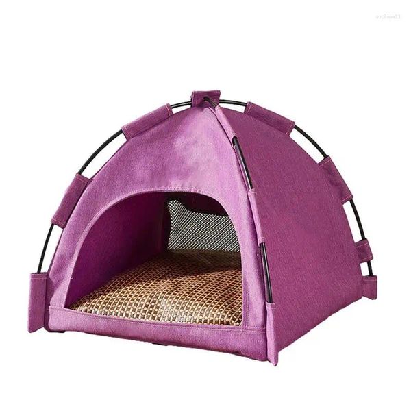 Chien transporteur animal tipi chat tentes lavable tente lit intérieur 42 38CM pour