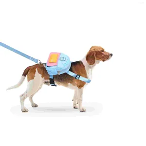 Sac à dos de voyage pour chien, fournitures de plein air, pochette auto-portante, Mini sacs à dos en Polyester