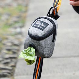 Portador de perros Pet Peuch Pouch Portable Bolsa de entrenamiento multifunción Dispensador de caca de viaje al aire libre Accesorios duraderos