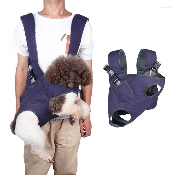 Transportín para perros, protege la cintura del perro, mochila para cachorros, bolsas de transporte para mascotas para perros pequeños, accesorios portátiles para caniche y Mascotas