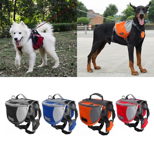 Sac à dos porte-chien, gilet réglable, sac de selle pour voyage Camping randonnée, livraison directe