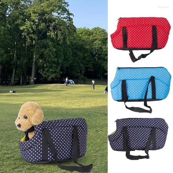 Transportín para perros pequeños, gatos, bolsas cálidas de lana para cachorros, bolsa de viaje al aire libre para mascotas, suministros para Chihuahua Pug para senderismo