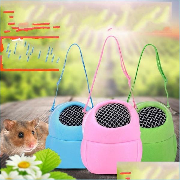 Chien Transporteur Petit Lapin Cage Hamster Chinchilla Voyage Sacs Chauds Cages Cochon D'inde Carry Pouch Sac Respirant Chat Transporteurs 5744 Q2 D Dh3Md