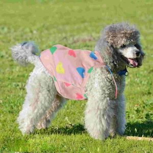 Hondendraagtas Zomeroutfits Mooi shirt Wasbaar Huisdierenkleding Puppy Bedrukken Katoen Polyester Slijtvast vest Huis Voor kat
