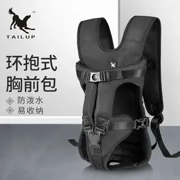 Transportín para perros TAILUP Chest Bolsa para mascotas que abraza la mochila grande para un transporte conveniente al salir