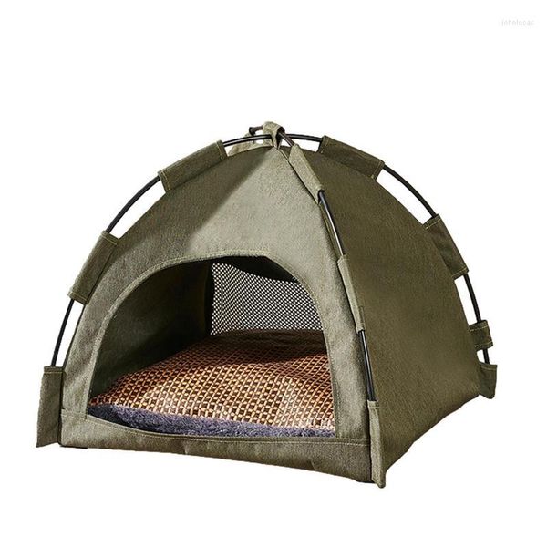 Chien transporteur tipi tente pour animaux de compagnie en plein air chiens maison maisons portables 42 38 CM chiot chat lit Cage pour