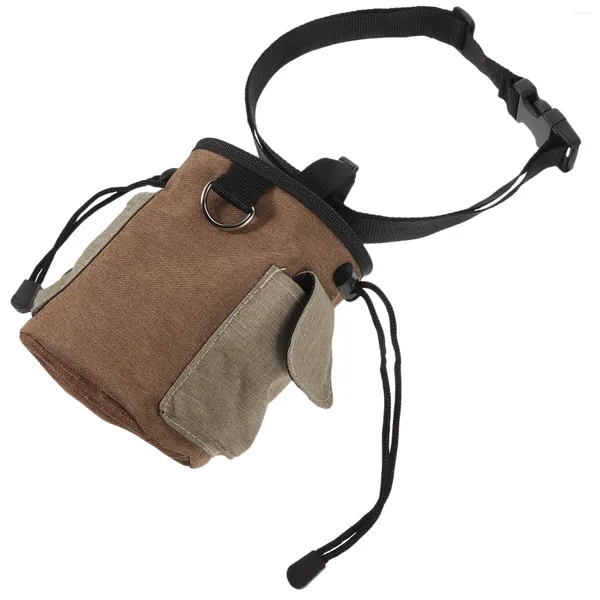 Sac de transport pour chien, sac d'entraînement pour animaux de compagnie, pochette de friandises, croquettes en tissu Oxford, support Portable