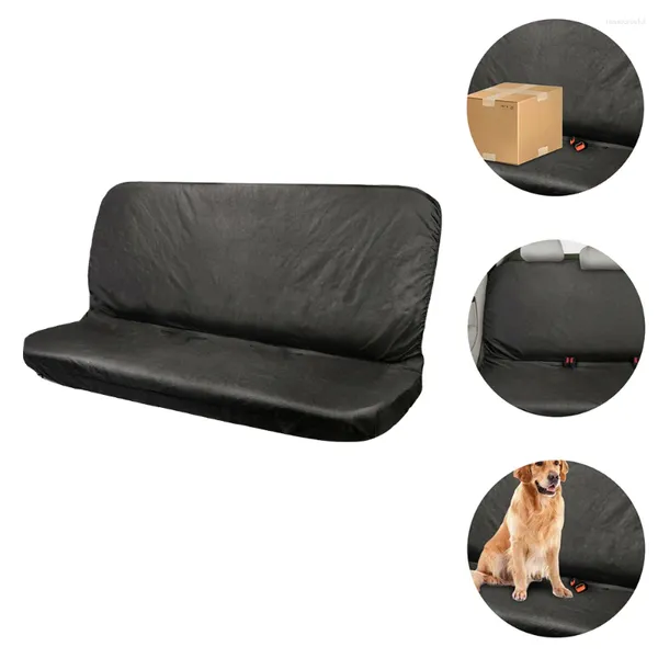 Housse de siège arrière étanche pour porte-chien, tapis de voiture pour chat, protecteur de dos de voiture, décor de coussin, housse en tissu Oxford 600d pour animal de compagnie