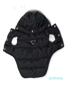 Vêtements pour chiens Vêtements pour chiens par temps froid Veste d'hiver coupe-vent pour chiot 77 Manteau pour animaux de compagnie Gilet chaud pour animaux de compagnie avec chapeaux pour petits moyens 4630023