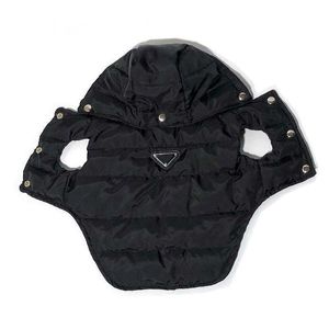 Vêtements pour chiens manteau de créateur d'hiver chaud chien vêtements imperméable coupe-vent gilet pour animaux de compagnie temps froid chiot veste avec chapeaux pour petit moyen grand