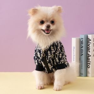 Vêtements pour chiens Bomei Fadou vêtements pour animaux de compagnie manteau pour chat et chien à la mode et luxueux avec fermeture éclair en forme de D