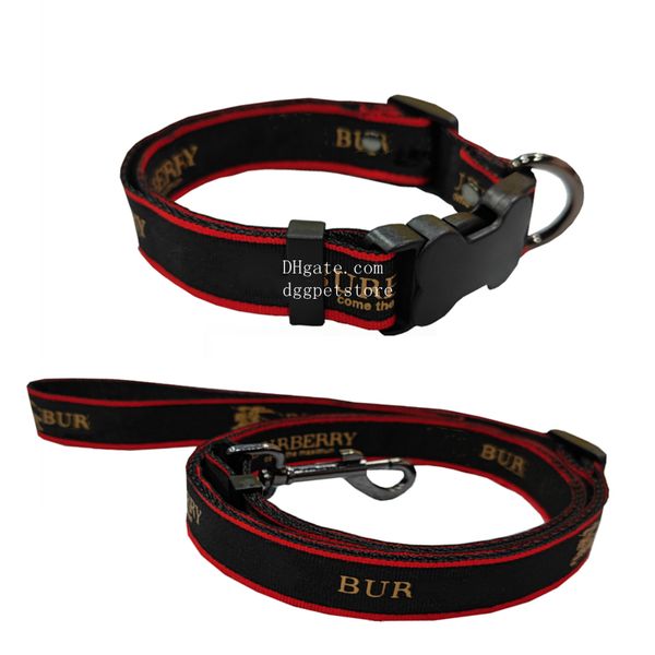 Collar de perros Diseñador Arneses de mascotas Conjunto de letras doradas de lujo Patrón de collar de perros para perros pequeños grandes que luchan contra el bulldog bulldog teddy xl b102