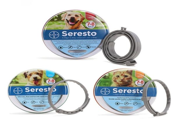 Collar para perro, juego de arnés y correa para perros, suministros para perros, collar antiparasitario in vitro para perros de compañía, además de pulgas en plagas efectivas 2107939117