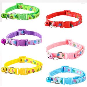 Collares para perros 1.0 Lollipop Cat Collar Pet Bell Chain En stock