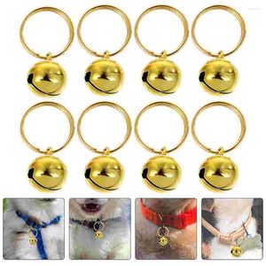 Colliers pour chiens, 10 pièces, pendentifs cloche pour animaux de compagnie, petites cloches délicates, artisanat suspendu en acier inoxydable, ornement artisanal, Festival, bricolage