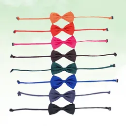 Colliers de chien 10 pcs attachez les bains de nœud de compagnie en option des colliers accessoires enfant réglable