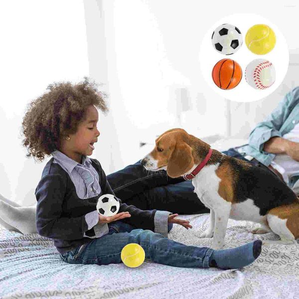 Colliers de chien 12 pièces, jouet pour animaux de compagnie, balle, jouets de jeu de Football, fournitures de jeu, PU résistant aux morsures
