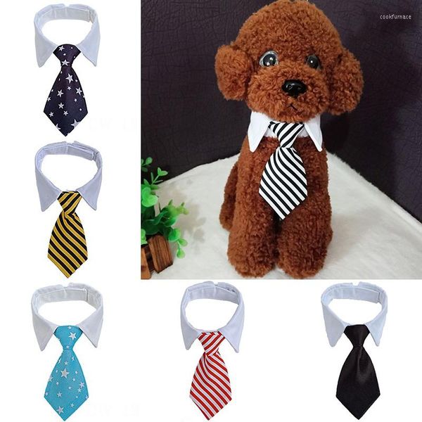 Colliers pour chiens, 1 pièce, nœud papillon formel, cravate pour chiot, mariage pour hommes, fournitures de toilettage réglables pour animaux de compagnie