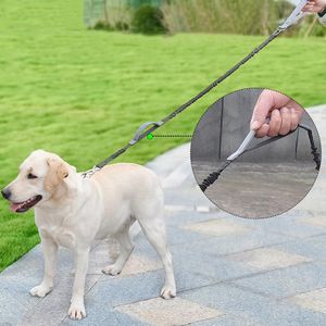 Halsbanden 2.5 125cm Explosieveilige Reflectie Leash Nylon Stevige Trekkabel Hondenlijnen 5 Kleuren Sterke Leads touwen Huisdier Accessoires