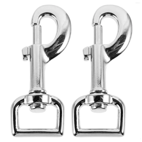 Collares para perros 2 PCS Correa de metal Reemplazar Pets Snap Hooks Clips de zinc Clips