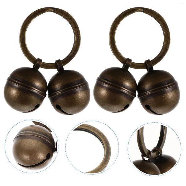 Colliers de chien 2 ensembles Coll de la cloche de compagnie Collier Accessoires de chat Ring DIY DIY TRAINEMENT COPPORT VALTEN