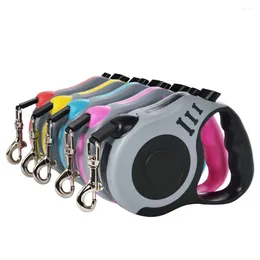 Collares para perros 3m 5m Correa para perros pequeños Cat automáticos retráctiles duradero nylon paloma al aire libre viaje caminando senderismo tracción