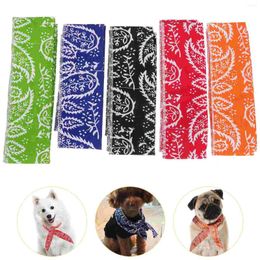 Colliers de chien 5 pièces refroidisseur de cou collier de refroidissement écharpe Bandana pour hommes