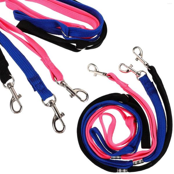 Collares para perros 6 piezas Anillo de aseo para mascotas Suministro Baño Vanidad Correa Nylon Correa de baño Cordón deslizante para pequeños