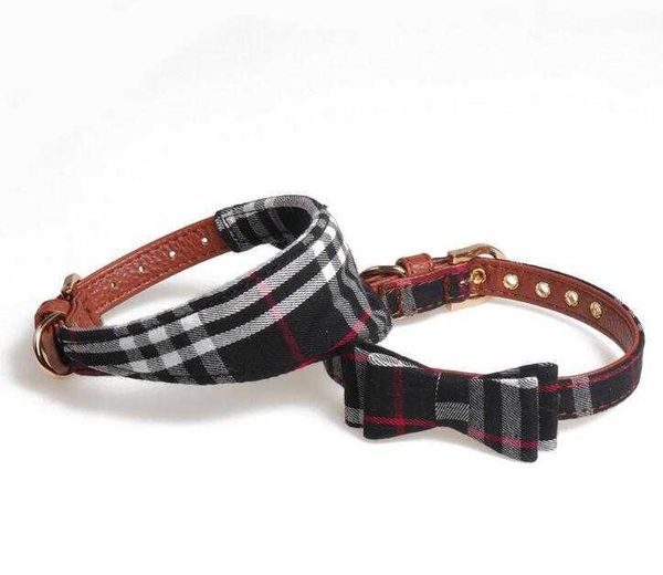 Juego de collares y correas para perros con lazo triangular, lazo de toalla, bonita hebilla de Metal, Collar pequeño para perros y gatos, accesorios para mascotas