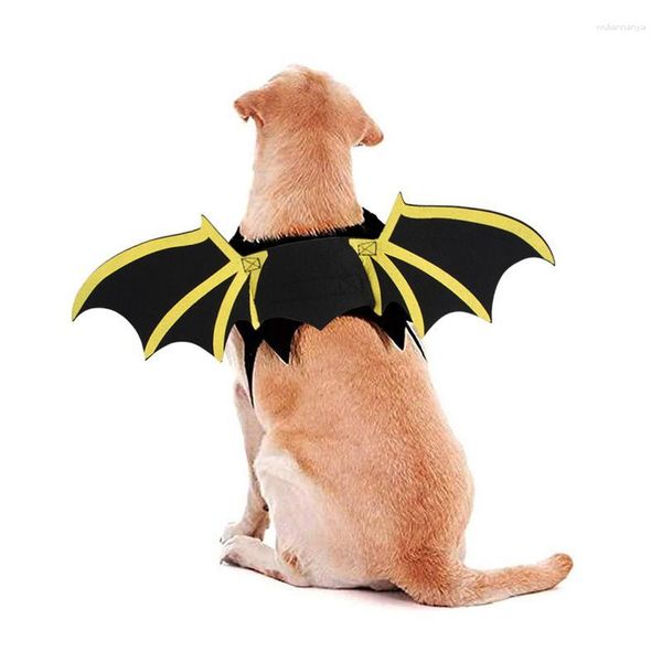 Collares de perros Bat Wings para perros Cat Dress Up Cosplay Cosplay Disfraces de ala de mascotas únicas en Navidad