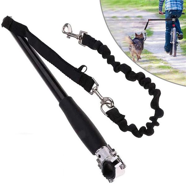 Collares para perros, correa para bicicleta, ejercitador para ejercicio, entrenamiento, trotar, ciclismo, fácil instalación, quitar manos libres