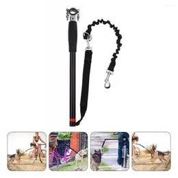 Colliers de chien Bike Lash Pet Safety Rope Walking Supplies Celt La traction en acier mains libres