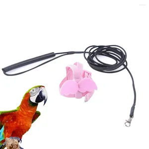 Halsbanden Vogelharnas - Papegaairiem Lichtgewicht elastische band Trekkoord Vliegbenodigdheden Harnas