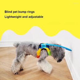 Colliers de chien Blind Pet Anti-Collision Collier Impact réglable Anneaux de la tête Guide de protection de la tête Comportement de formation