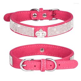 Hondenkragen bling kat ketting kroon strass pet voor kleine honden katten verstelbare puppy kraag mascotas perros accessorie