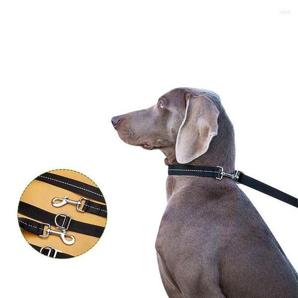 Collares de perros marca alta calidad 3m entrenamiento ajustable correas fuertes grandes razas pequeñas pequeñas suministros para mascotas caminando