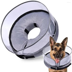 Halsbanden Ademend Huisdier Kegel Verstelbare herstelhalsband voor honden Zachte stof met gesp Comfortabel