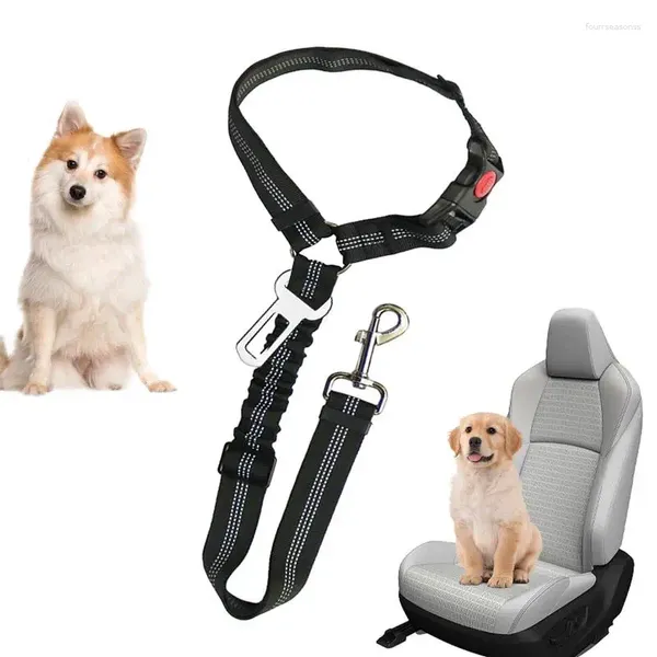 Colliers de chien harnais de ceinture de sécurité de voiture pour chiens
