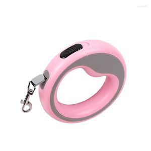 Colliers pour chiens et chats, produits en corde, laisse ronde, Flexible, Chihuahua, Traction pour petit chiot, rétractable et automatique