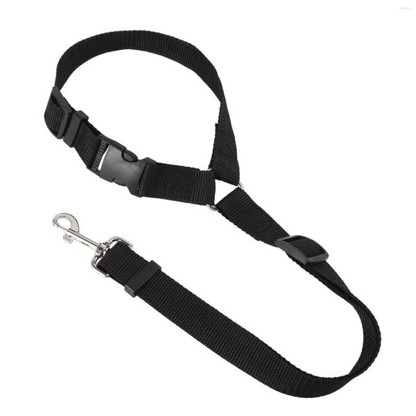 Collares para perros Gato Seguridad para mascotas Cinturón de seguridad ajustable para automóvil Arnés Correa Clip de viaje Correa Plomo